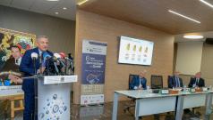 M. le Ministre Moulay Hafid El Alamy lors de la conférence de presse International Marrakech Air show 2018