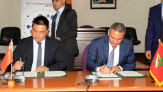 Signature d’un mémorandum d’entente entre le Ministère et le chinois Shandong Shangang Group à Rabat, le 22 juillet 2014